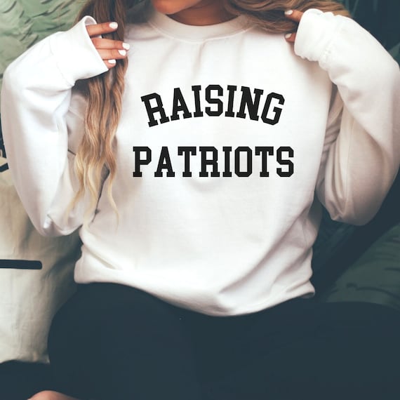 Raising Patriots Sweater American Mom Raising Lions Patriotic Mom Sweater 1776 Sweatshirt Conservative Mom Patriot Mom Shirt Etsy
