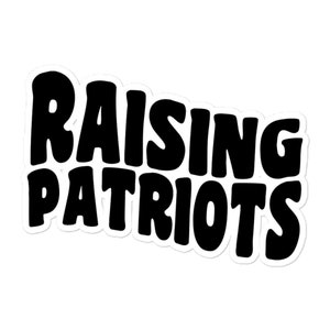 Raising Patriots sticker, American Mom Sticker, Patriotic Sticker, Raising Lions, Conservative Sticker, Patriot Stickermothers day gift