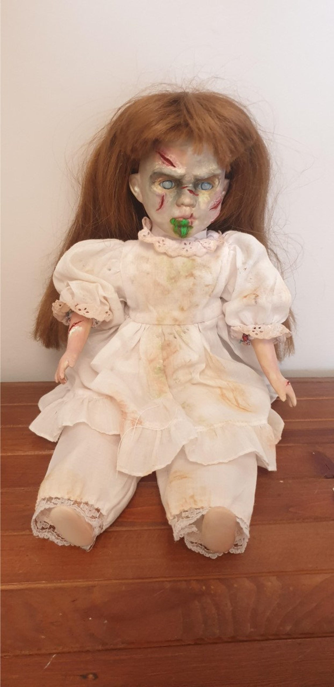 The Exorcist hand painted Regan MacNeil porcelain doll | Etsy