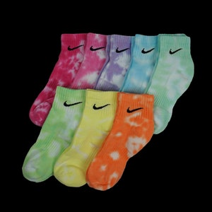 Tie-dye Nike enkelsokken
