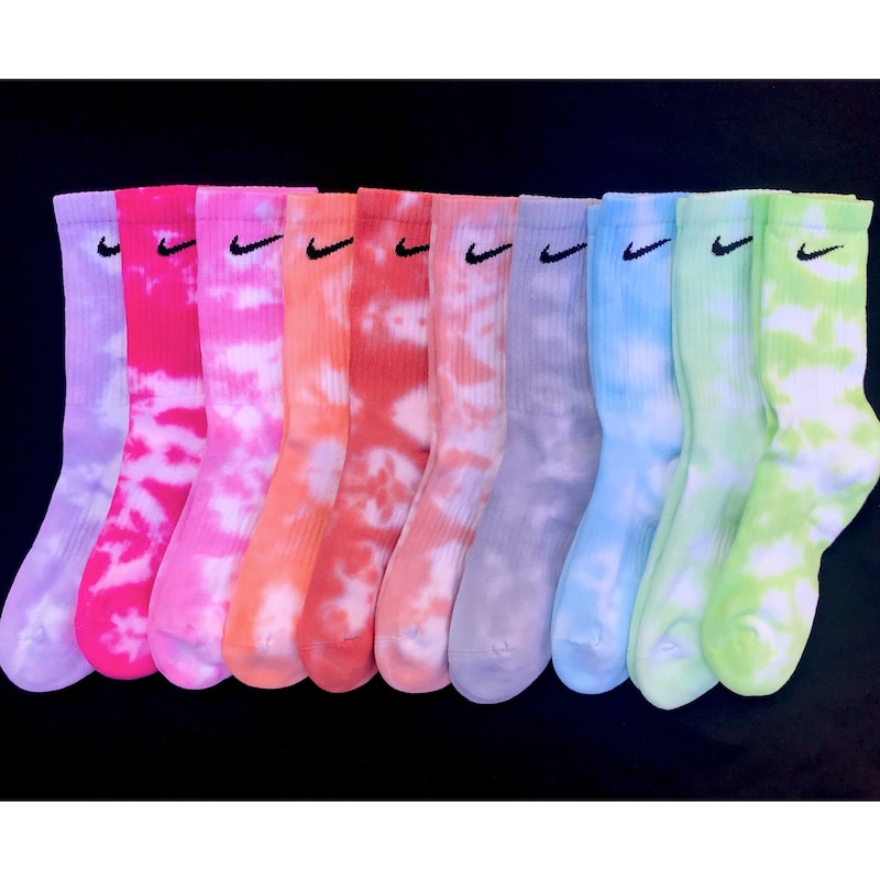 womens tie dye nike socks