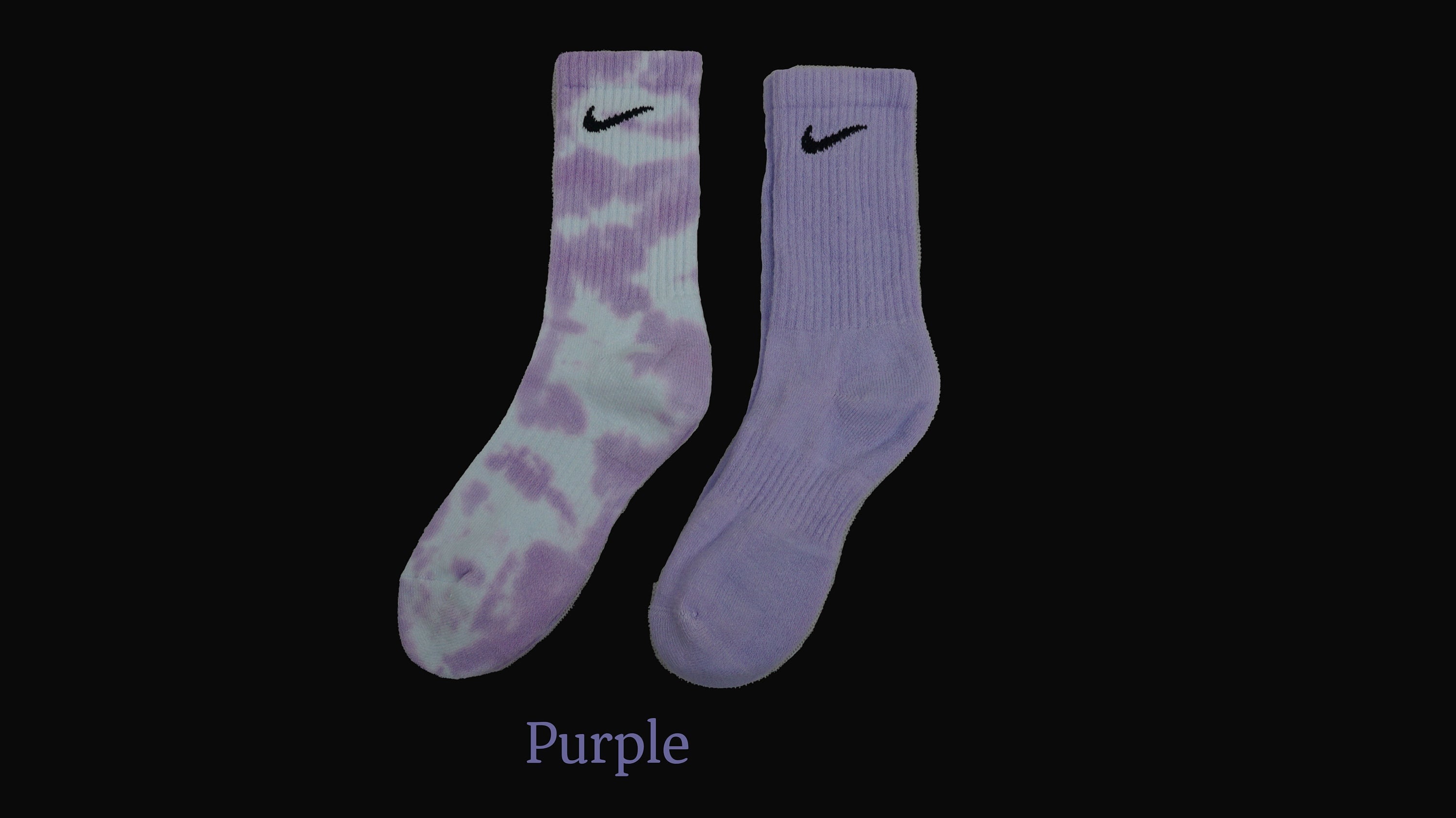 Purple Nike Sock Bundle