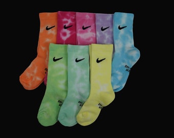 Tie Dye Nike-sokken voor kinderen