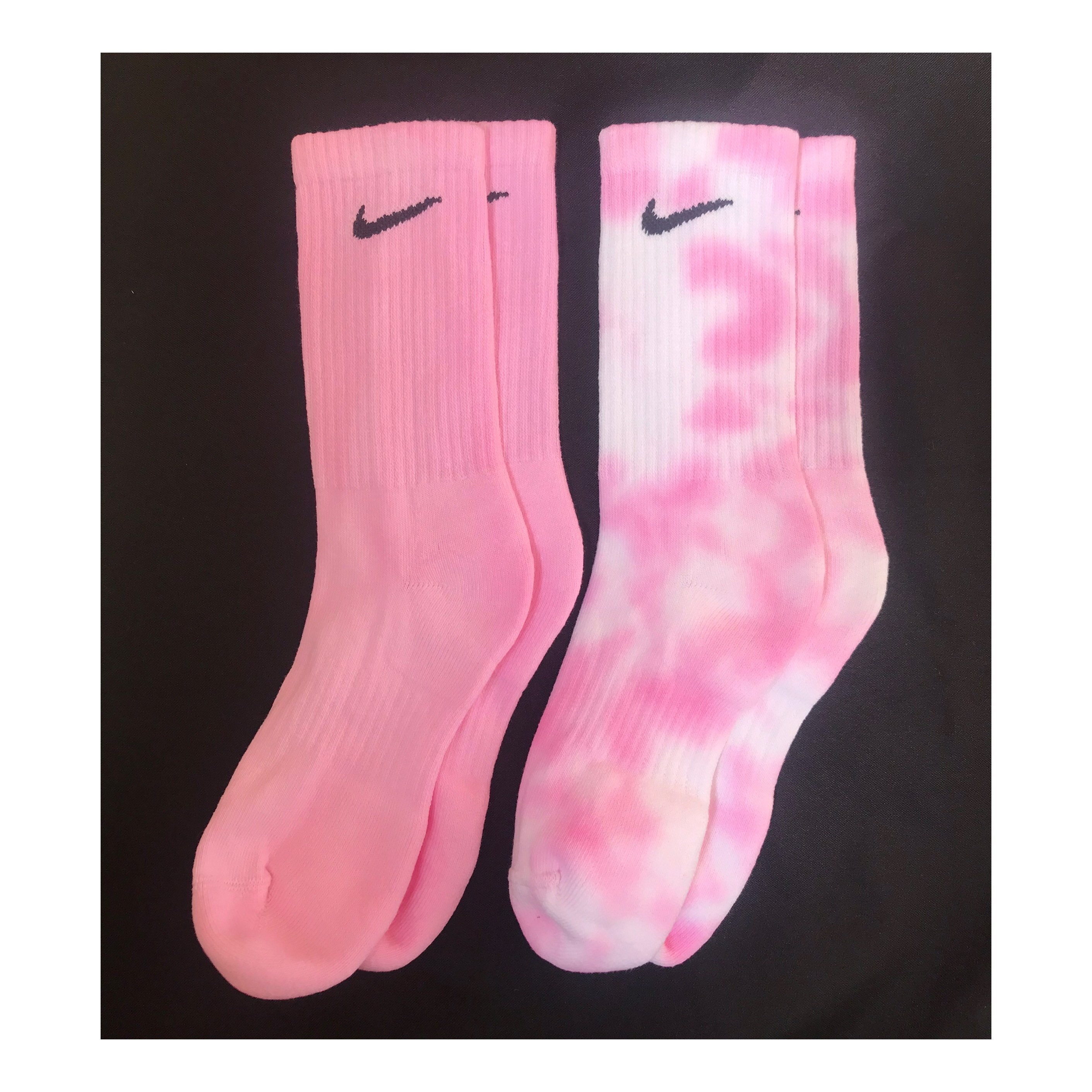 Baby Pink Nike Sock Bundle Etsy