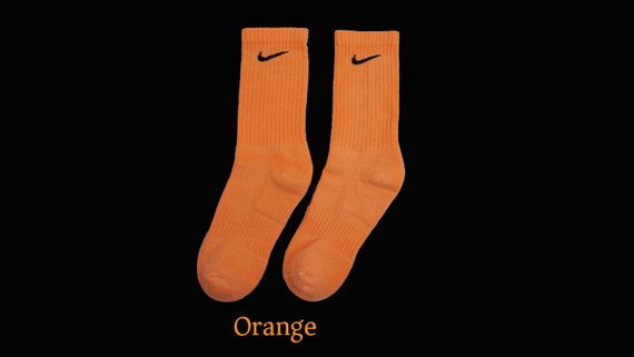 Naranja Calcetines. Nike US