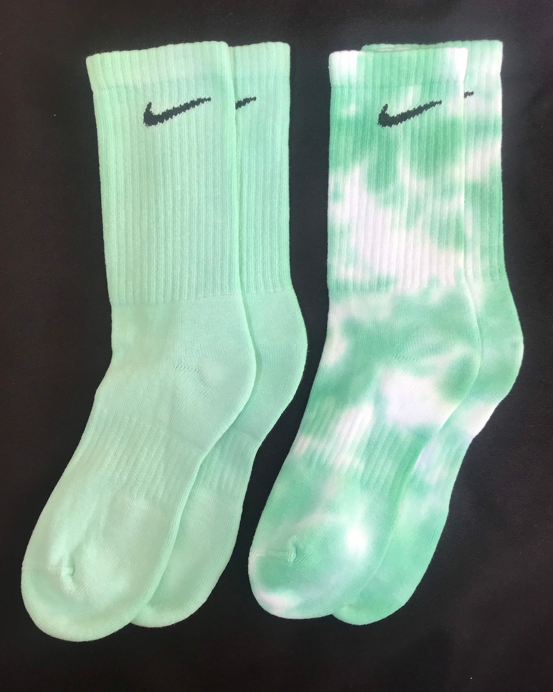 green nike sock boots