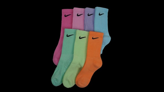 Gekleurde sokken - Etsy België