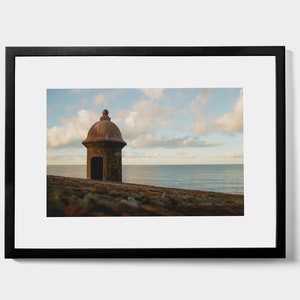 Downloadable Print of Castillo San Felipe del Morror, Old San Juan, Puerto Rico Ocean Park, Home Decor, Travel Pictures