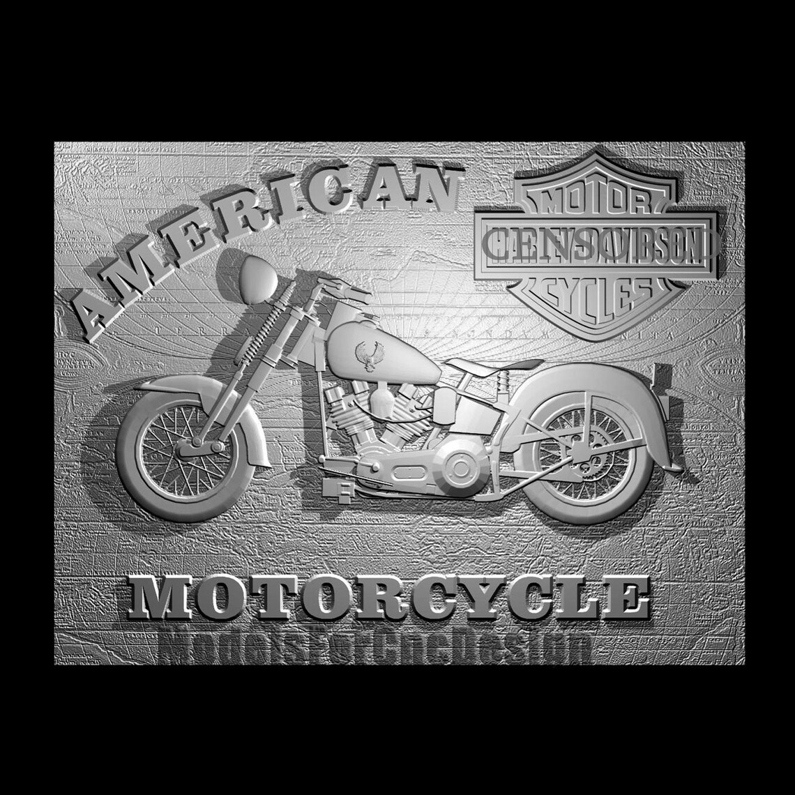 Harley Davidson Stl File