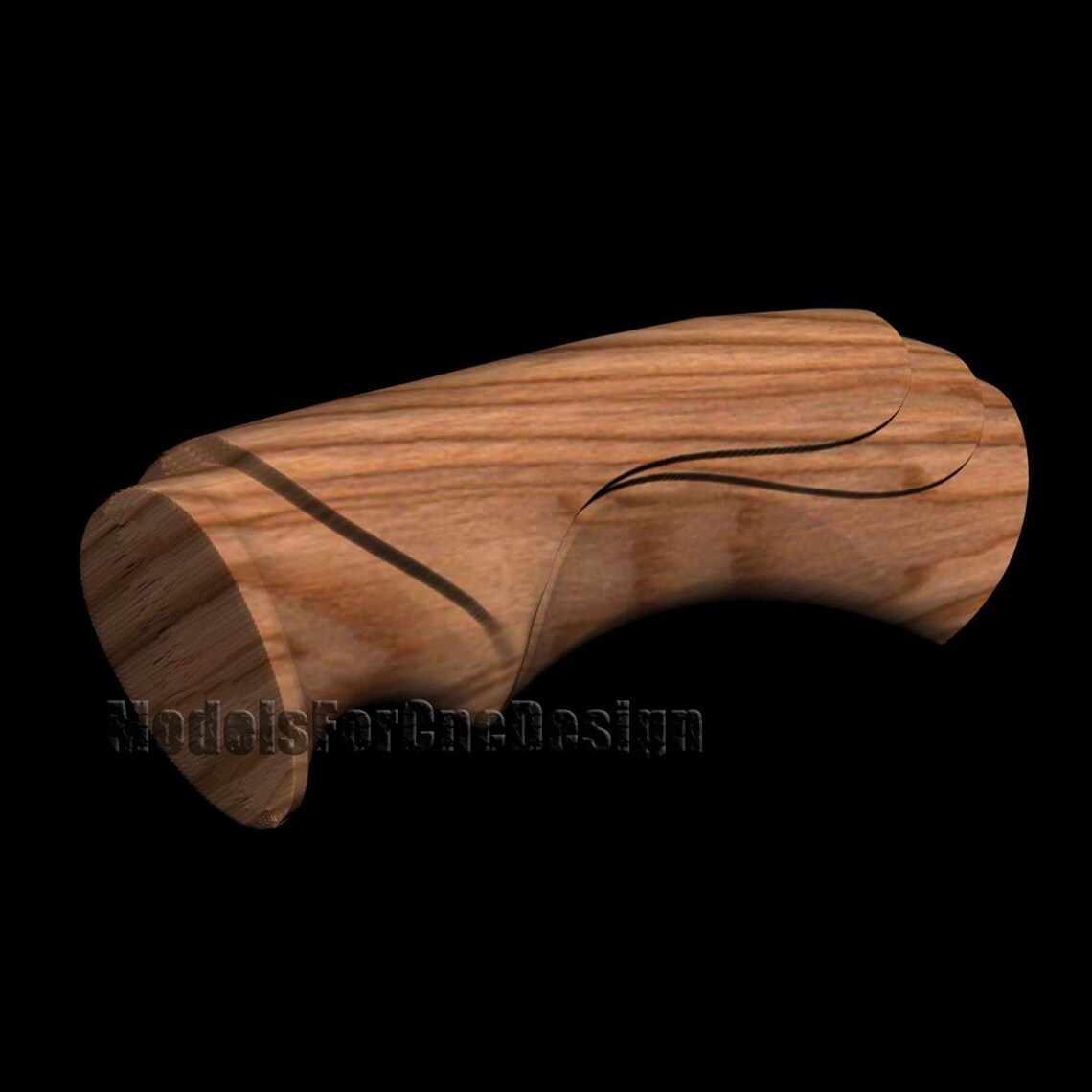 Knife Handle 3D CNC File for Wood Route Cnc Route File for Etsy
