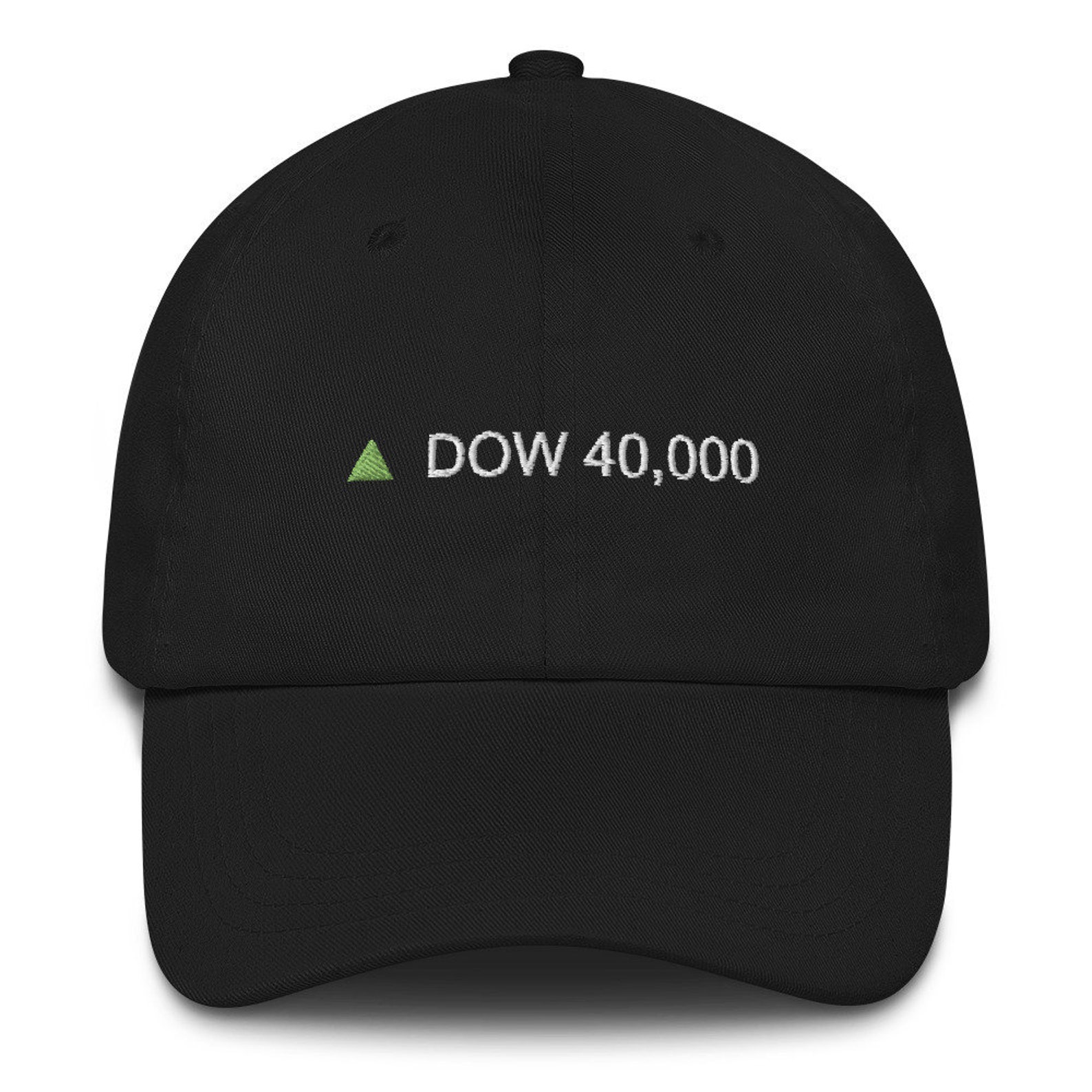 Stock Market Dow Jones Index Dad hat Dow 40000 Hat Etsy