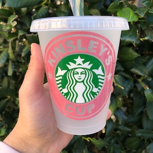 Small Custom Starbucks GRANDE Cup | Starbucks Grande Cold Cup | Custom Starbucks Kids Cup | Starbucks Cup Gift For Friend | Birthday Gift