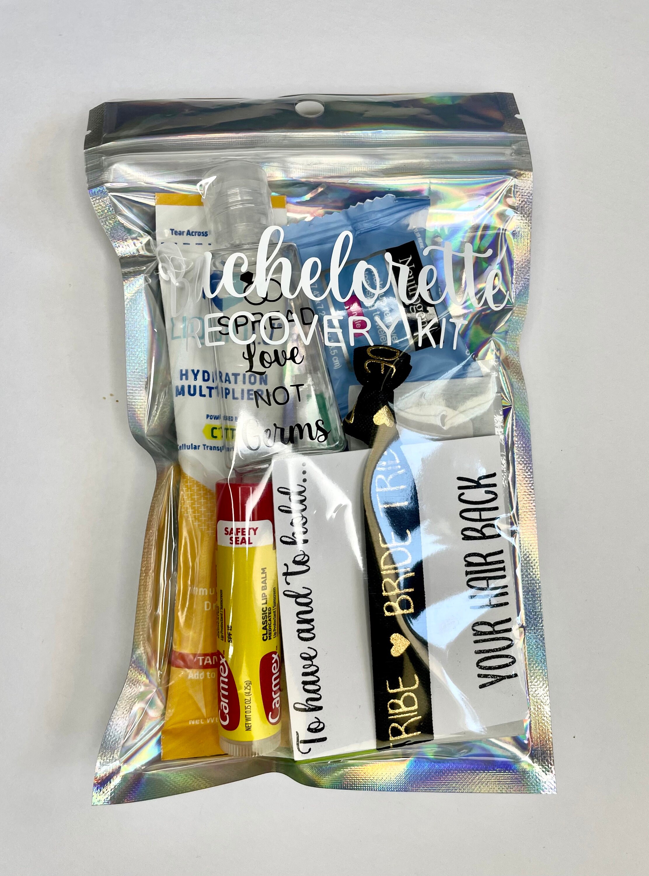 Complete Bachelorette Recovery Kit Party Kit Bachelorette Etsy