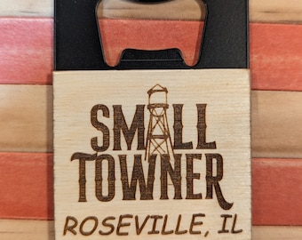 Custom bottle opener