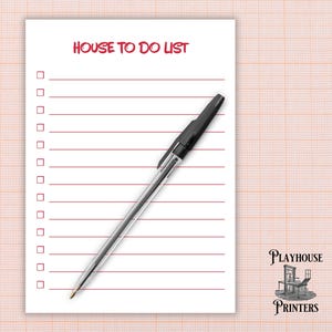 Bloc de notas personalizado para listas de tareas: Lista de verificación personalizada, tamaños pequeño a grande, con renglones.