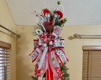 Elf Legs Tree Topper - Etsy
