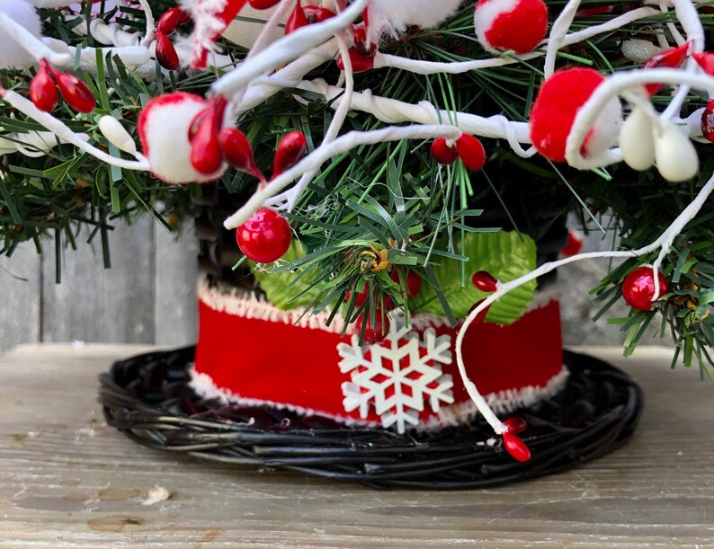 Snowman Basket Centerpiece Christmas Snowman Arrangement Etsy