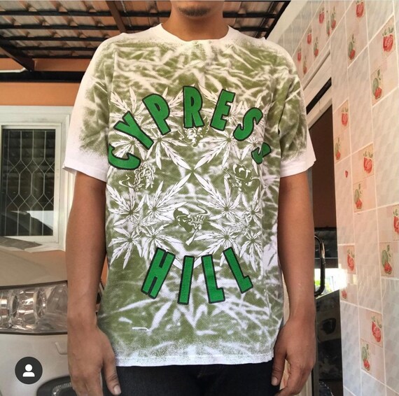 Vintage 90s Cypress Hill All Over Print