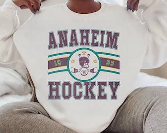 Bluza vintage Anaheim Mighty Ducks: koszulka dla kibica hokeja