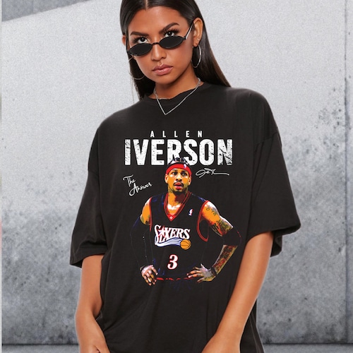 Vintage Allen Iverson the Answer Philadelphia 76ers Shirt - Etsy