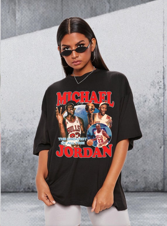 Michael Jordan Vintage Inspired 90's Rap Shirt