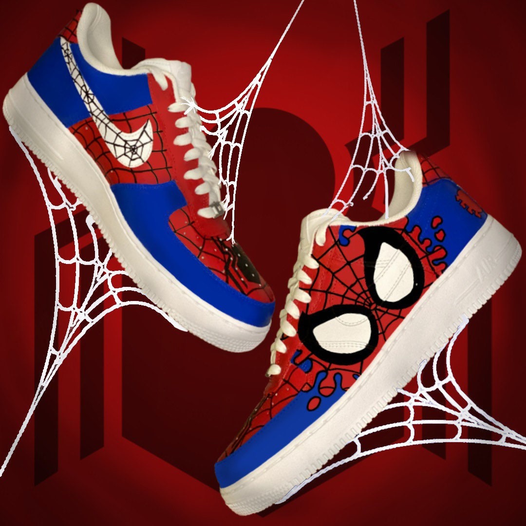 nike air force 1 spiderman