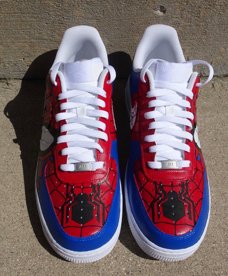 spider man air force 1 custom