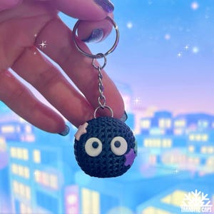 Ruß Sprite Schlüsselanhänger + Süßigkeit + 3D gedrucktes Modell + Studio Ghibli