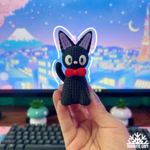 Jiji Desk Buddy + Kiki’s Delivery Service + 3d Printed Model + Studio Ghibli Desk Decor
