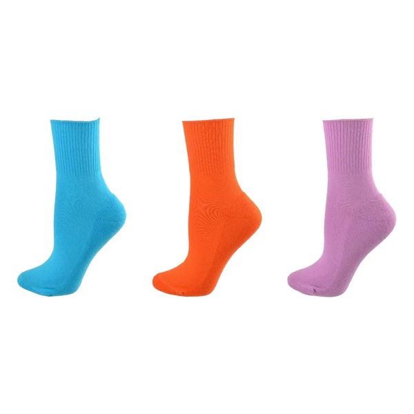 Sierra Socks Women Socks Cotton Ankle Socks 3 Pack Women Socks, Extra-Smooth Toe Seams Women Comfortable Socks Sock Size 9-11 Shoe Size 4-10