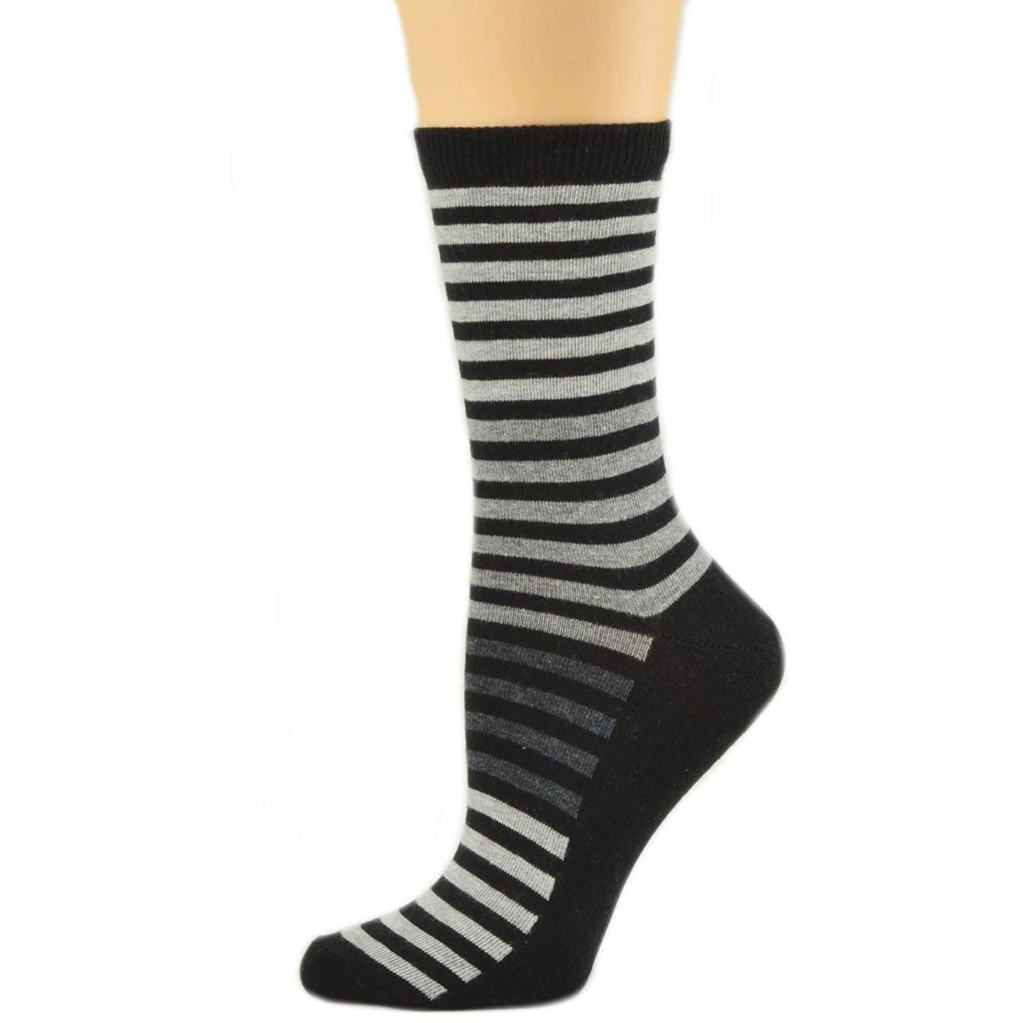 Sierra Socks Women's Striped Cotton 1 Pair or 3 Pair Pack - Etsy