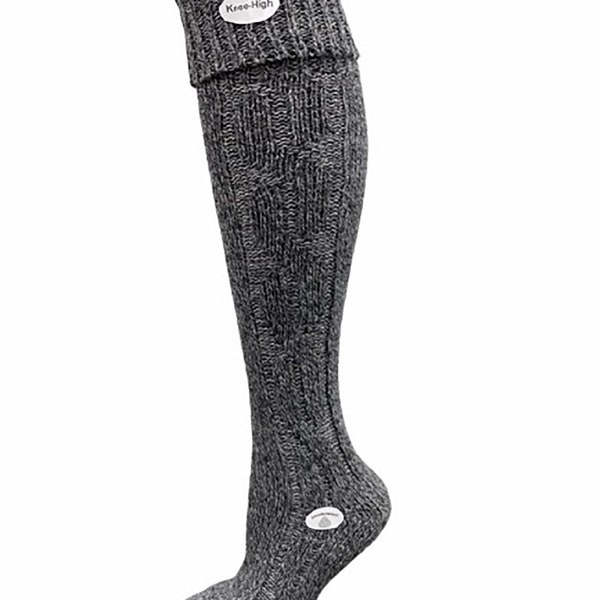 Sierra Socks Girl's Socks Women's Wool Over-The-Knee Dress Outdoor Hiking Winter Boot Socks Thermal Cushioned Knee High Uniform Socks Gift