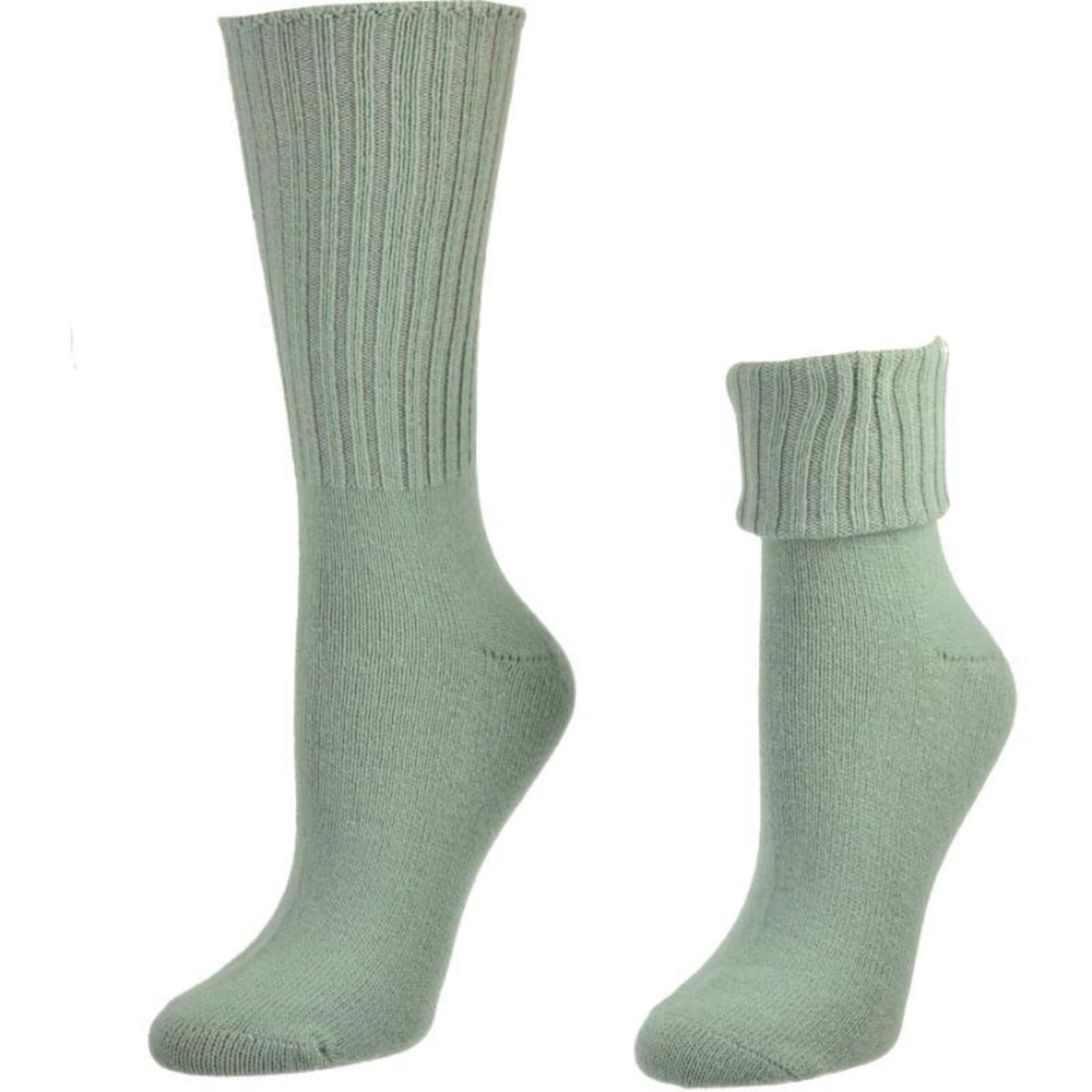 Soft Acrylic Crew Socks for Mom Solid Color Ribbed Crew Turn Etsy