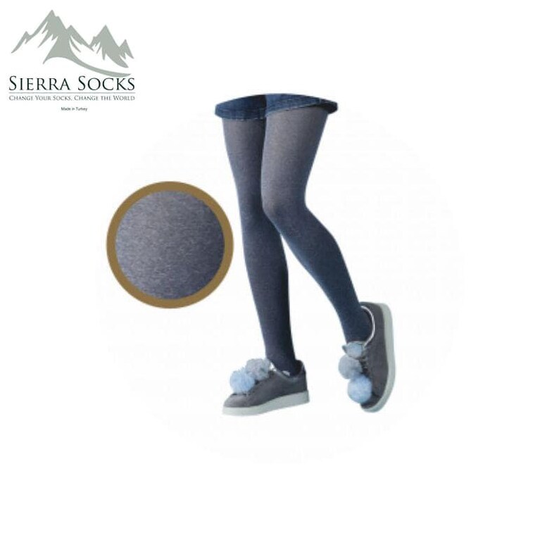 Mouline Girl/'s Nylon Tights Heather Flat Knit Plain Tights G12818 School Uniform Tights for Girls Tights for Girls for Every Occasion