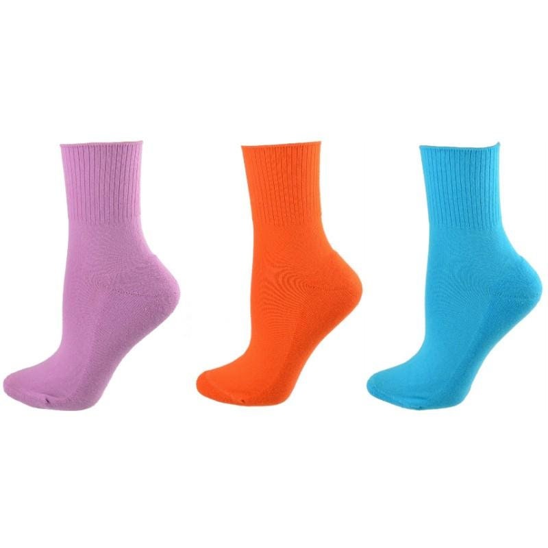 Diabetic/Arthritic Cushioned Cotton Ankle Socks 3 Pack Women | Etsy