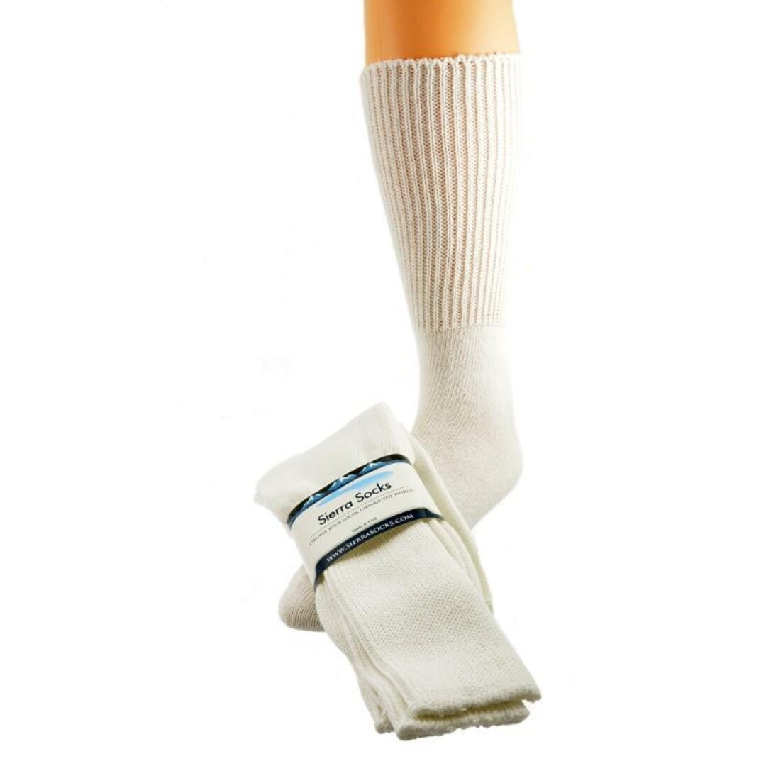 Sierra Socks Men's Socks Wide Calf Cotton Crew Men's Etsy.de