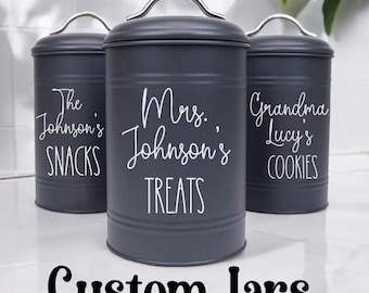 Cookie Jar,Custom Cookie Jar,Custom Jar,Personalized Jar,Cookie Jars,Customized Jar,Coffee Jars,Candy Jar,Snack Jar,Wedding Gift,
