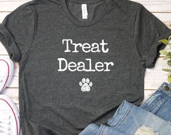 Treat Dealer- Dog Shirts for Men, Custom pet shirt, Dog Dad Shirt, Gift for Him, Dog Dad tshirt, Golden Doodle, Dog Shirt, Dog Dad Gift