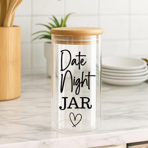 Date Night Idea Jar: Romantic Gift for Couples