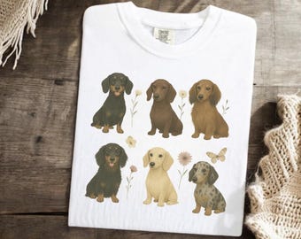 Dachshund Mom Shirt – Cute Wiener Dog Lover Tee, Sausage Dog Gift for Her, Doxie Mama T-Shirt, Pet Owner Apparel, Dog Mom Top