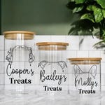 Dog Treat Jars