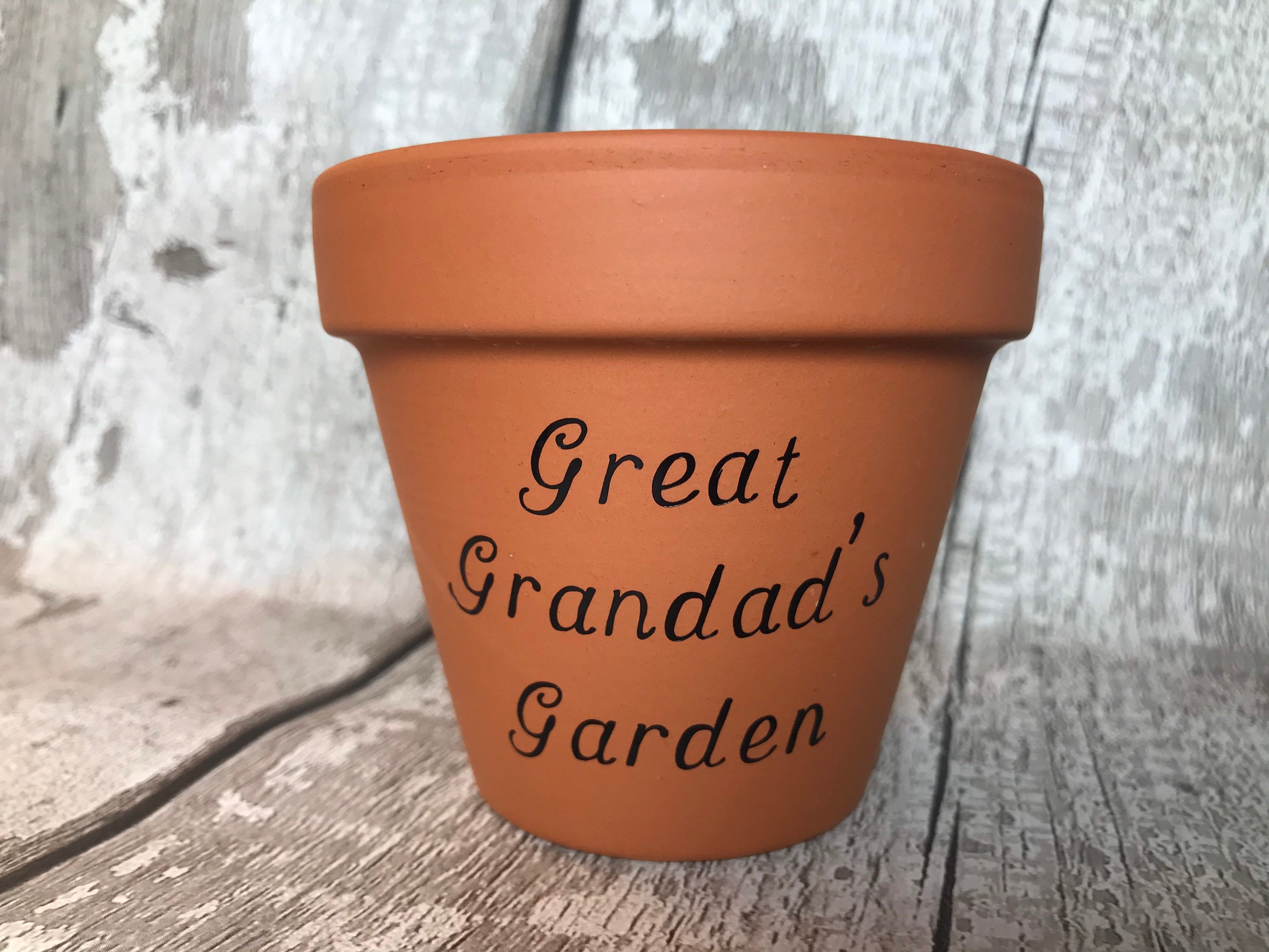 Personalised Plant Pot Personalised Garden GiftUnique Etsy