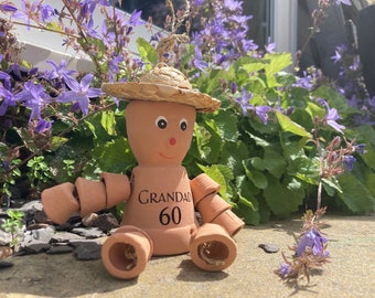 Milestone Birthday Gift Men Garden Decor gift idea dad unique plant grandad keepsake 30, 40, 50, 60, 70, 80, 90, 100