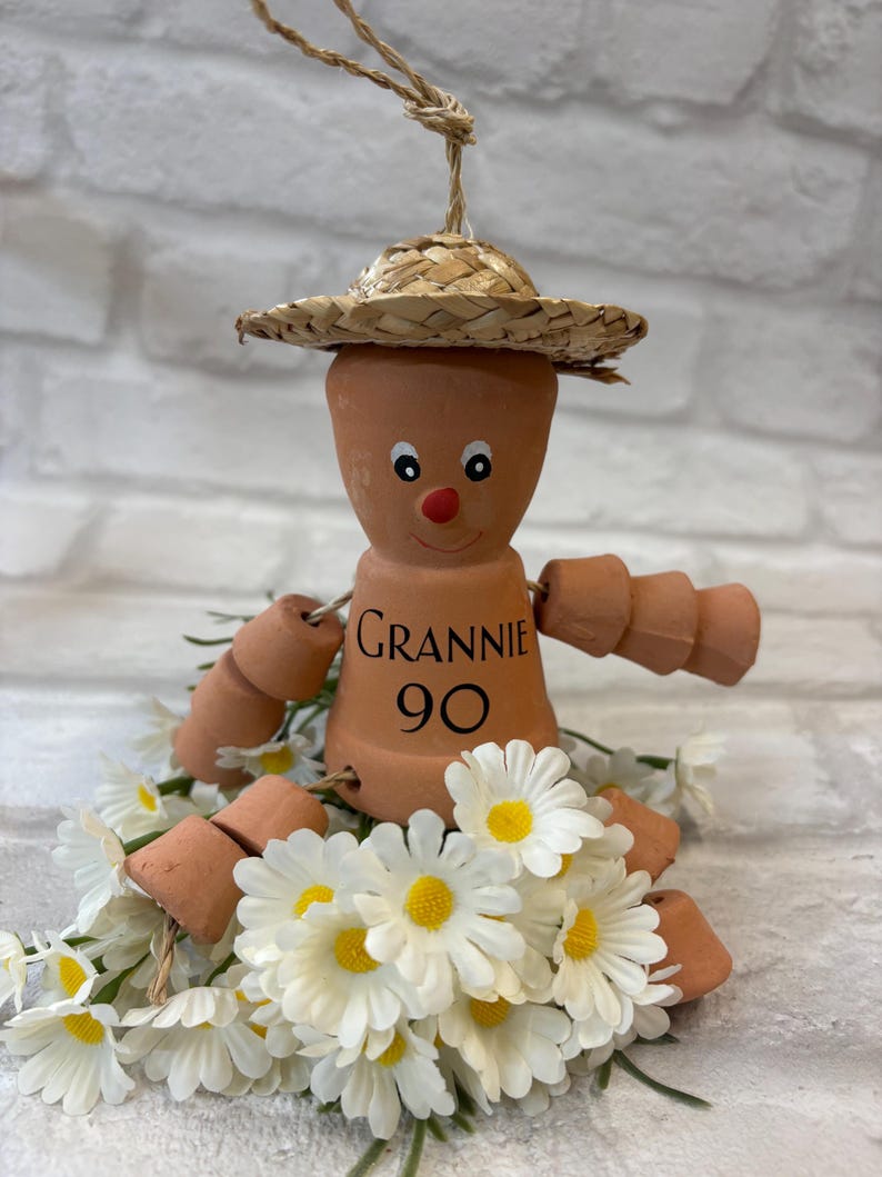 Milestone Birthday Gift Men Garden Decor gift idea dad unique plant grandad keepsake 30, 40, 50, 60, 70, 80, 90, 100 image 17