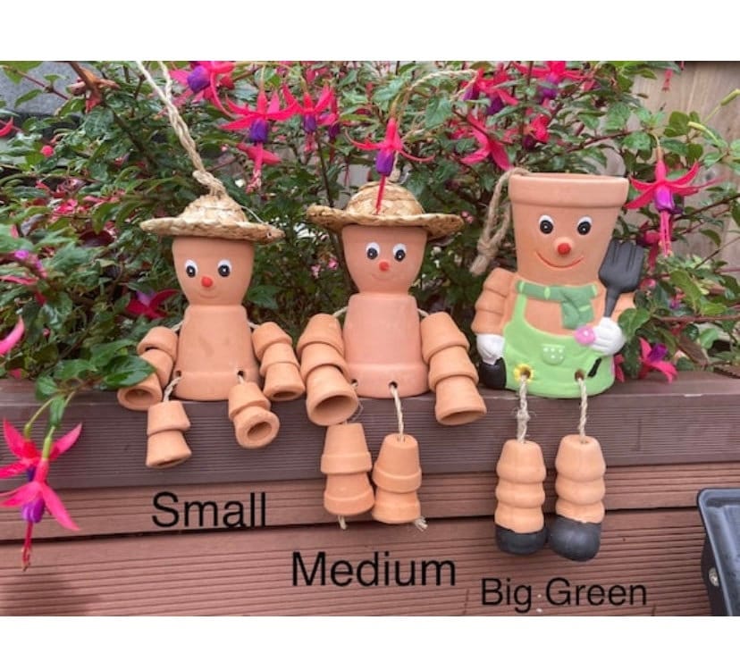 Personalised Plant Pot Lady, Mum’s Garden Gift, Mother&#39;s Day gift idea,gardener gift for mum, garden gift for nan,garden gift for lady, her