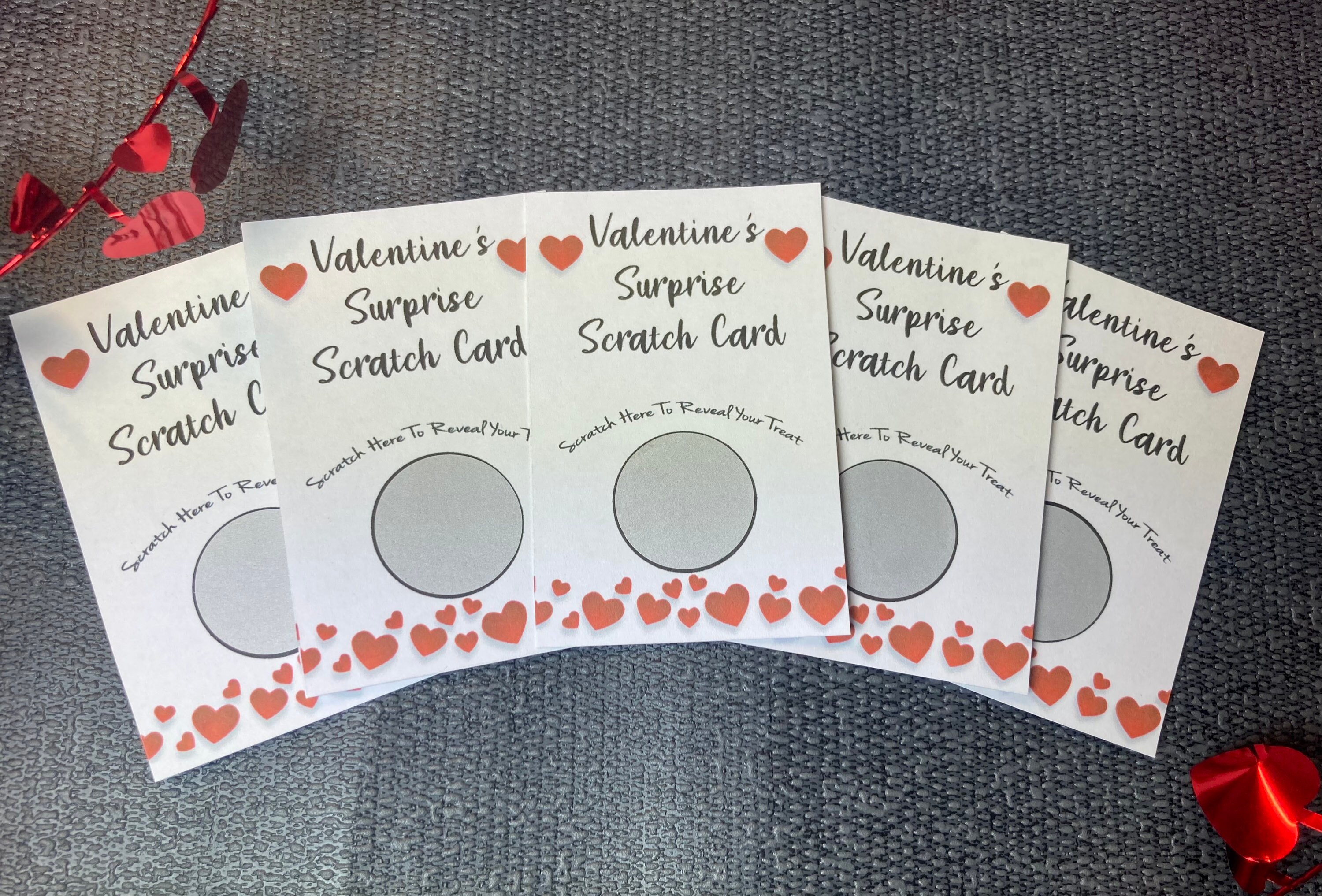 Valentines Scratch Cards + Envelope, Surprise Dates Gift, Unique Valentines gift for him, Boyfriend Valentines Gift, Mens Valentines Gift 23