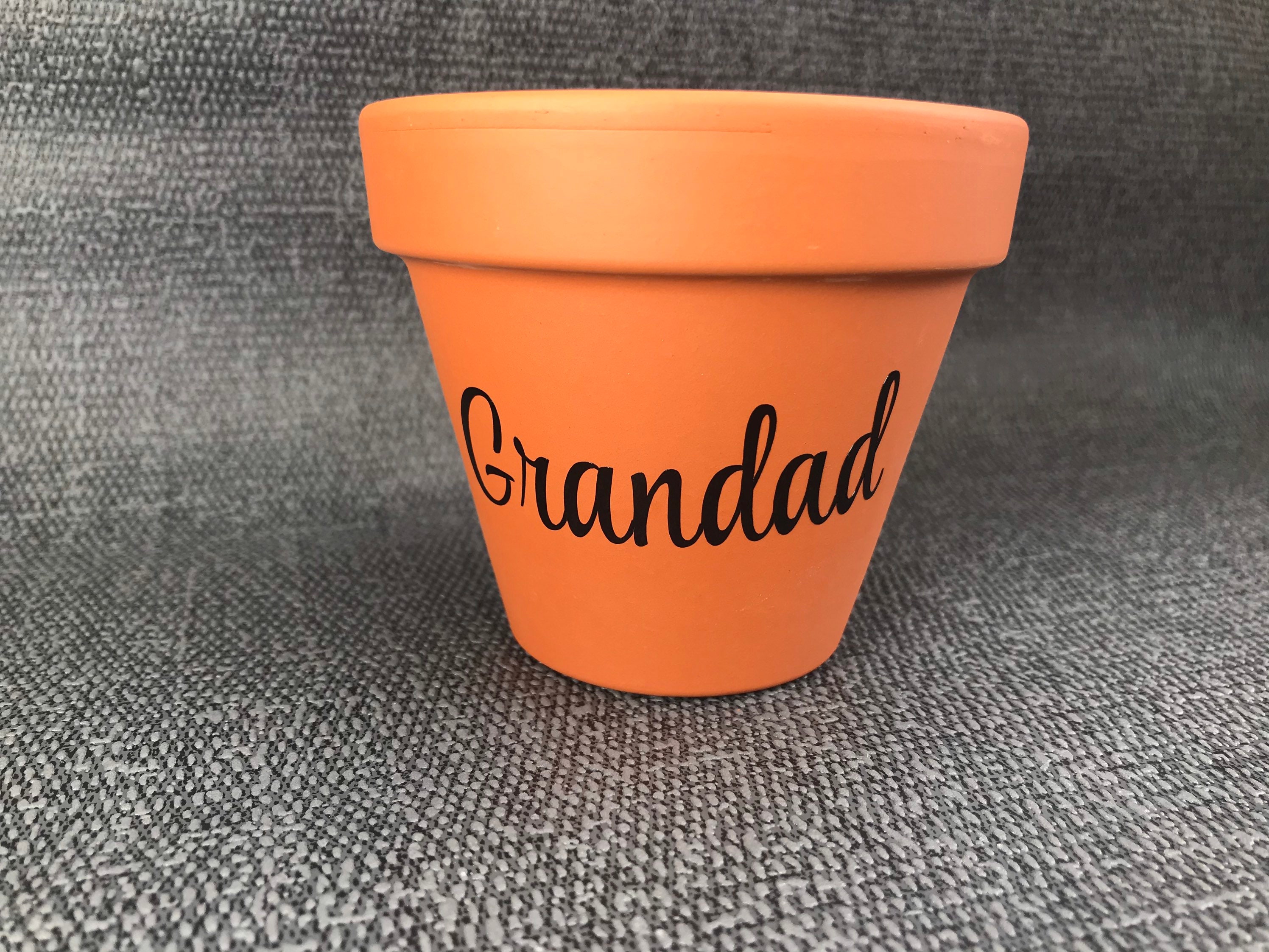 Grandad Plant Pot Grandad Christmas Present Grandad Garden Etsy