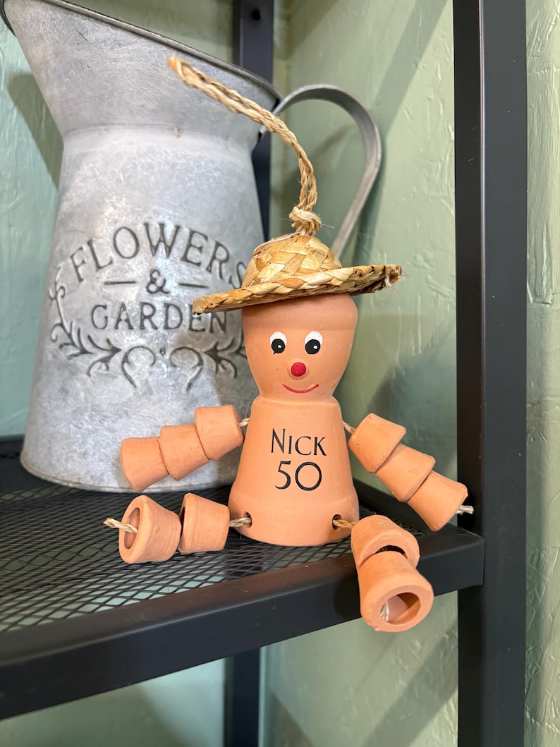 Milestone Birthday Gift Men Garden Decor gift idea dad unique plant grandad keepsake 30, 40, 50, 60, 70, 80, 90, 100 image 15