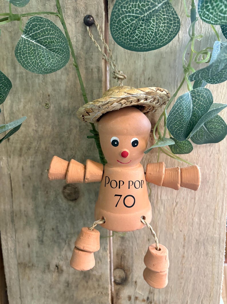 Milestone Birthday Gift Men Garden Decor gift idea dad unique plant grandad keepsake 30, 40, 50, 60, 70, 80, 90, 100 image 9