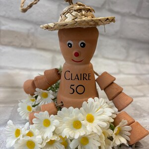 Milestone Birthday Gift Men Garden Decor gift idea dad unique plant grandad keepsake 30, 40, 50, 60, 70, 80, 90, 100 image 3